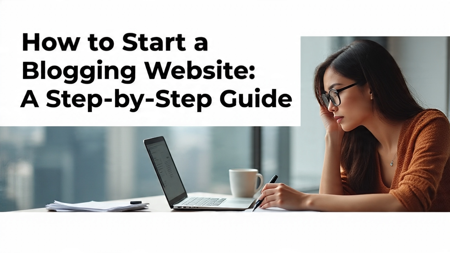 How to start a blogging website